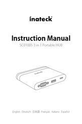 Inateck SC01005 Manuel D'instructions