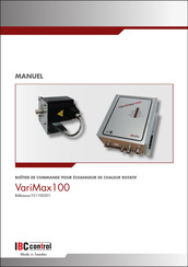 IBC control VariMax100 Manuel