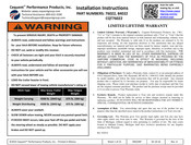 Cequent Performance Products 84022 Instructions D'installation