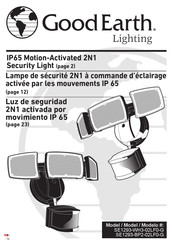 Good Earth Lighting SE1293-BP2-02LF0-G Instructions