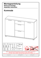 Germania Kommode Notice De Montage