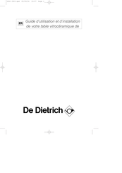 De Dietrich DTV 114 Guide D'utilisation Et D'installation