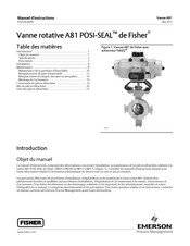 Emerson Fisher POSI-SEAL A81 Manuel D'instructions