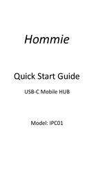 Hommie IPC01 Guide De Démarrage Rapide