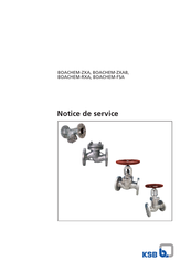 KSB BOACHEM-ZXA Notice De Service