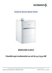 De Dietrich MODULENS G AGC Guide Du Service Après-Vente