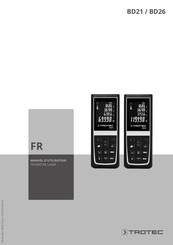 Trotec BD26 Manuel D'utilisation