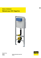 Viega Eco Plus 8180.26 Notice D'utilisation