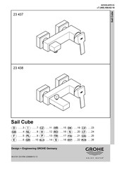 Grohe Sail Cube 23 438 Instructions De Montage