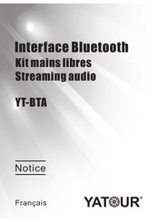 YATOUR YT-BTA Notice