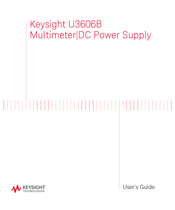 Keysight U3606B Mode D'emploi