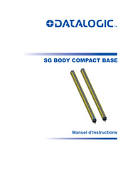 Datalogic SG BODY COMPACT BASE Manuel D'instructions