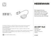 HEIDENHAIN AK ERP 1070 Instructions De Montage