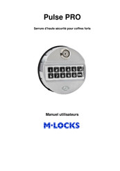 M-LOCKS Pulse PRO Manuel Utilisateur