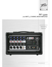 Peavey PV 5300 Manuel D'utilisation