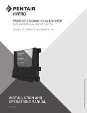 Pentair HYPRO PROSTOP-E ISOBUS Notice De Montage Et D'exploitation