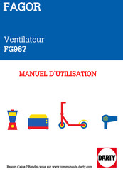 Fagor FG987 Manuel D'utilisation