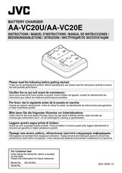 JVC AA-VC20E Manuel D'instructions