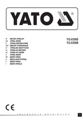 YATO YG-03068 Instructions