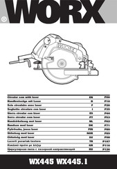 Worx WX445 Notice Originale