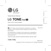 LG TONE-TF8Q Manuel D'utilisation