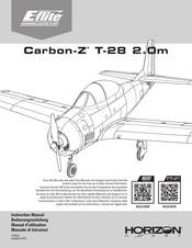 Horizon Hobby E-FLITE Carbon-Z T-28 2.0m Manuel D'utilisation