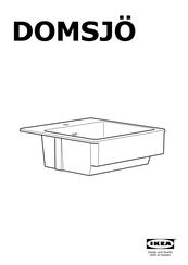 Ikea DOMSJO Mode D'emploi
