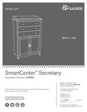 Sauder SmartCenter Secretary Instructions D'assemblage