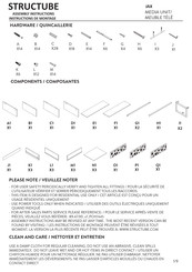 STRUCTUBE JAX Instructions De Montage