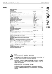 Ancar SD-125 Mode D'emploi