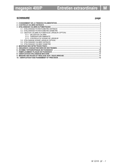 Hofmann Megaplan megaspin 400/P Manuel D'entretien