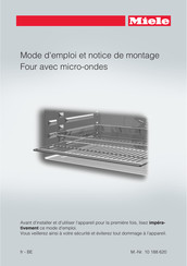 Miele H6800BM Mode D'emploi Et Notice De Montage