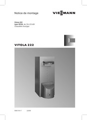 Viessmann Vitola 222 VE2A Notice De Montage