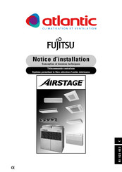 Atlantic Fujitsu Airstage Notice D'installation