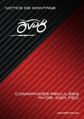 AVDB GSR 750 Notice De Montage