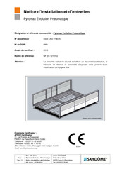 SKYDOME NIE-075-6 Notice D'installation Et D'entretien