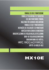 Pramac HX10E Manuel D'utilisation Et D'entretien