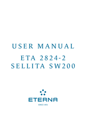 Eterna ETA 2824-2 Mode D'emploi