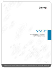 Biamp Vocia VA-8150CV Mode D'emploi