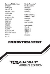 Thrustmaster TCA QUADRANT AIRBUS EDITION Manuel De L'utilisateur