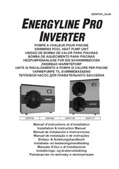 Hayward ENERGYLINE PRO ENPI11M Manuel D'instructions Et D'installation