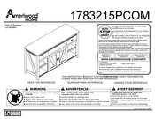 Ameriwood HOME 1783215PCOM Instructions D'assemblage