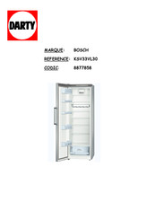 Bosch 8877858 Mode D'emploi