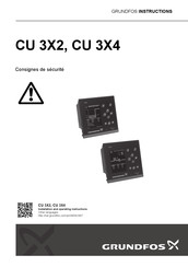 Grundfos CU 3X4 Consignes De Sécurité