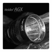 Heider AGX Super Power Manuel De L'utilisateur