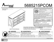 Ameriwood HOME 5685215PCOM Instructions D'assemblage