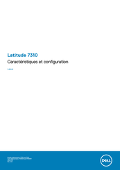 Dell Latitude 7310 Caractéristiques Et Configuration