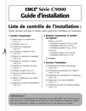 Oki C9000 Série Guide D'installation