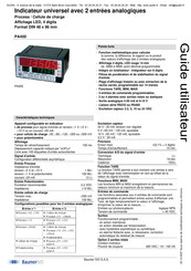 Baumer PA450 Guide D'utilisation