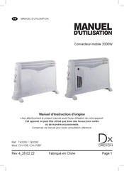 Drexon 743300 Manuel D'utilisation